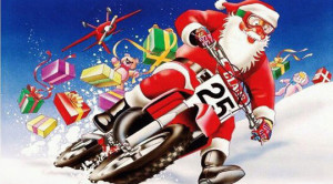 Santa-motocross