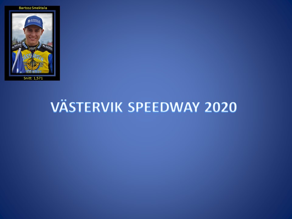 Västervik speedway 2020 BS